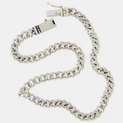 Silver 8mm Curb Chain