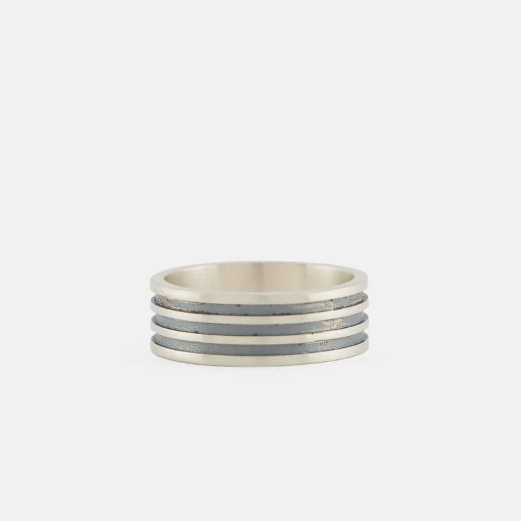 Silver Nexus Ring