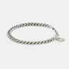 Silver Padlock Bracelet