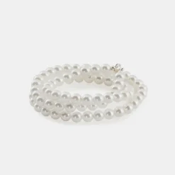 Silver Pearl Necklace
