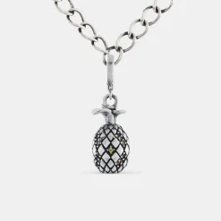 Silver Pineapple Pendant