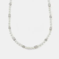 Silver Regal Pearl Necklace