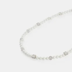 Silver Regal Pearl Necklace