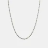 Silver Rope Necklace