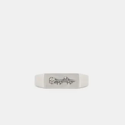 Silver Rose Ring