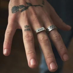 Silver Rose Ring