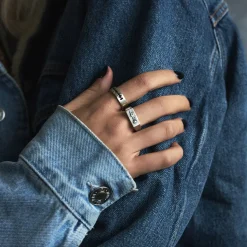 Silver Rose Ring