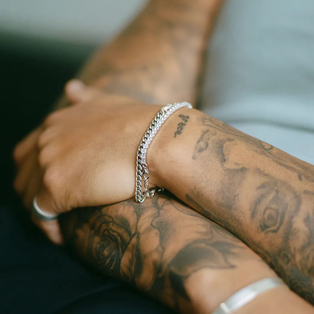 Silver Scale Bracelet
