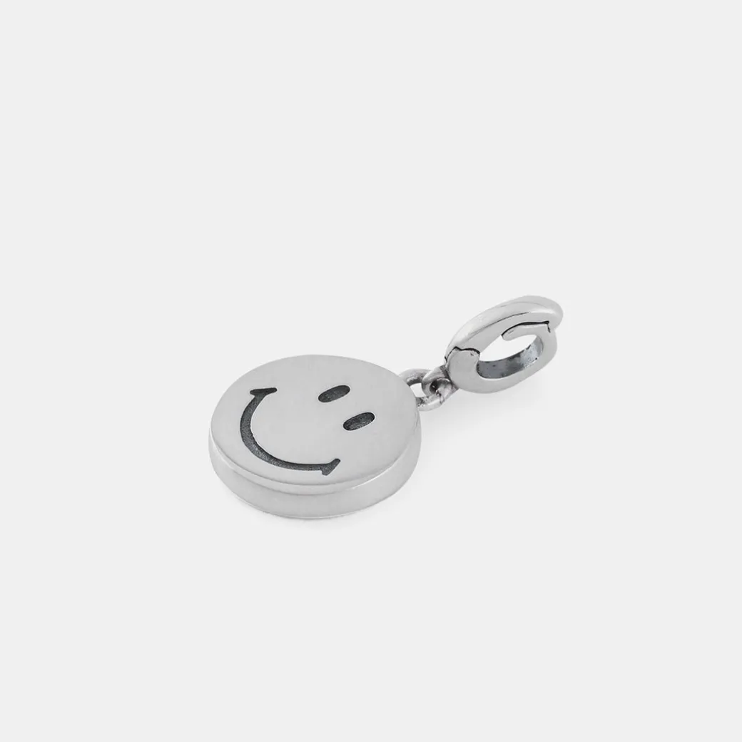 Silver Smiley Pendant