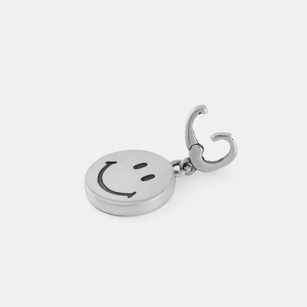 Silver Smiley Pendant