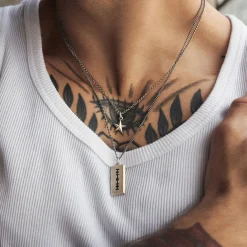 Silver Star Necklace