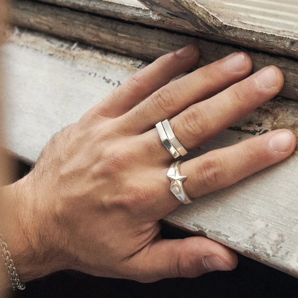 Silver Star Ring