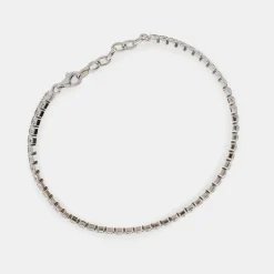 Silver Tennis Chain Bracelet
