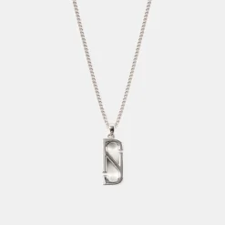 Silver Trademark Necklace
