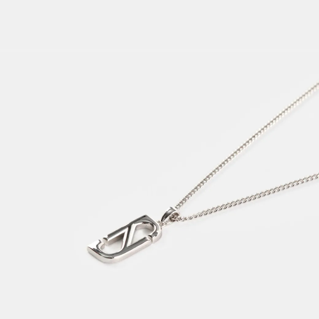 Silver Trademark Necklace