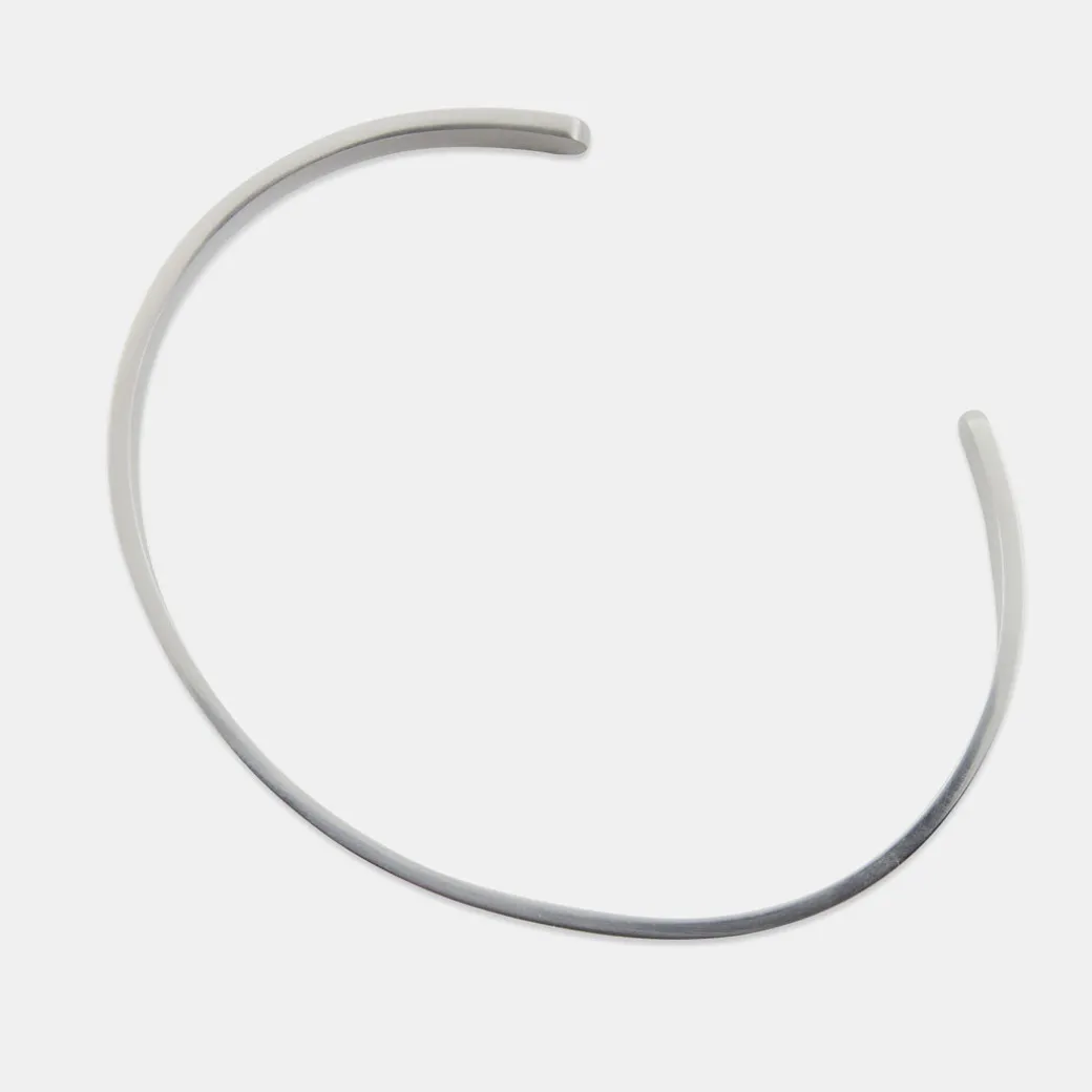 Silver Traditional Hallmark Bangle