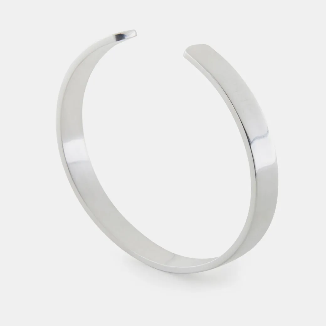 Silver Traditional Hallmark Bangle