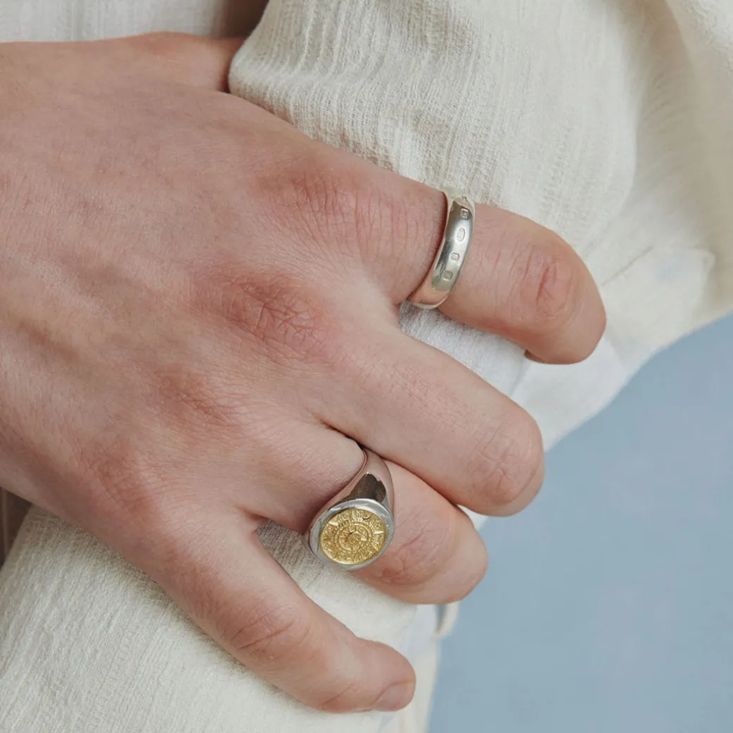 Silver Traditional Hallmark Ring