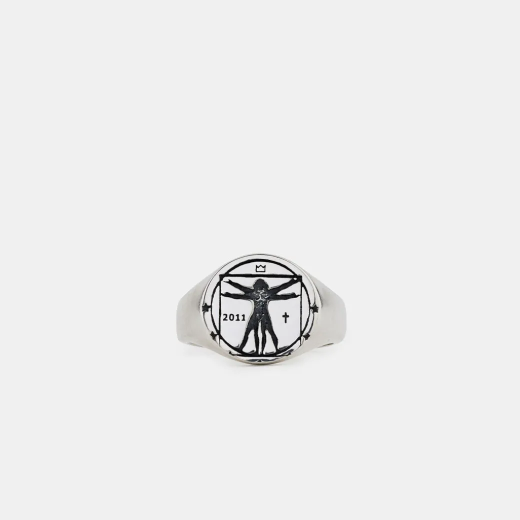 Silver Vitruvian Ring