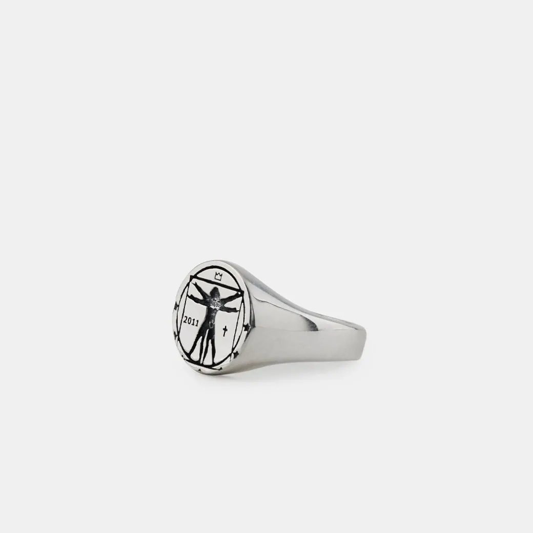 Silver Vitruvian Ring