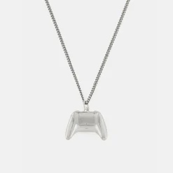 Silver Xbox Controller Necklace