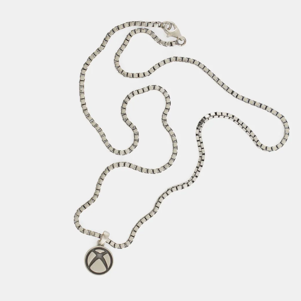 Silver Xbox Necklace
