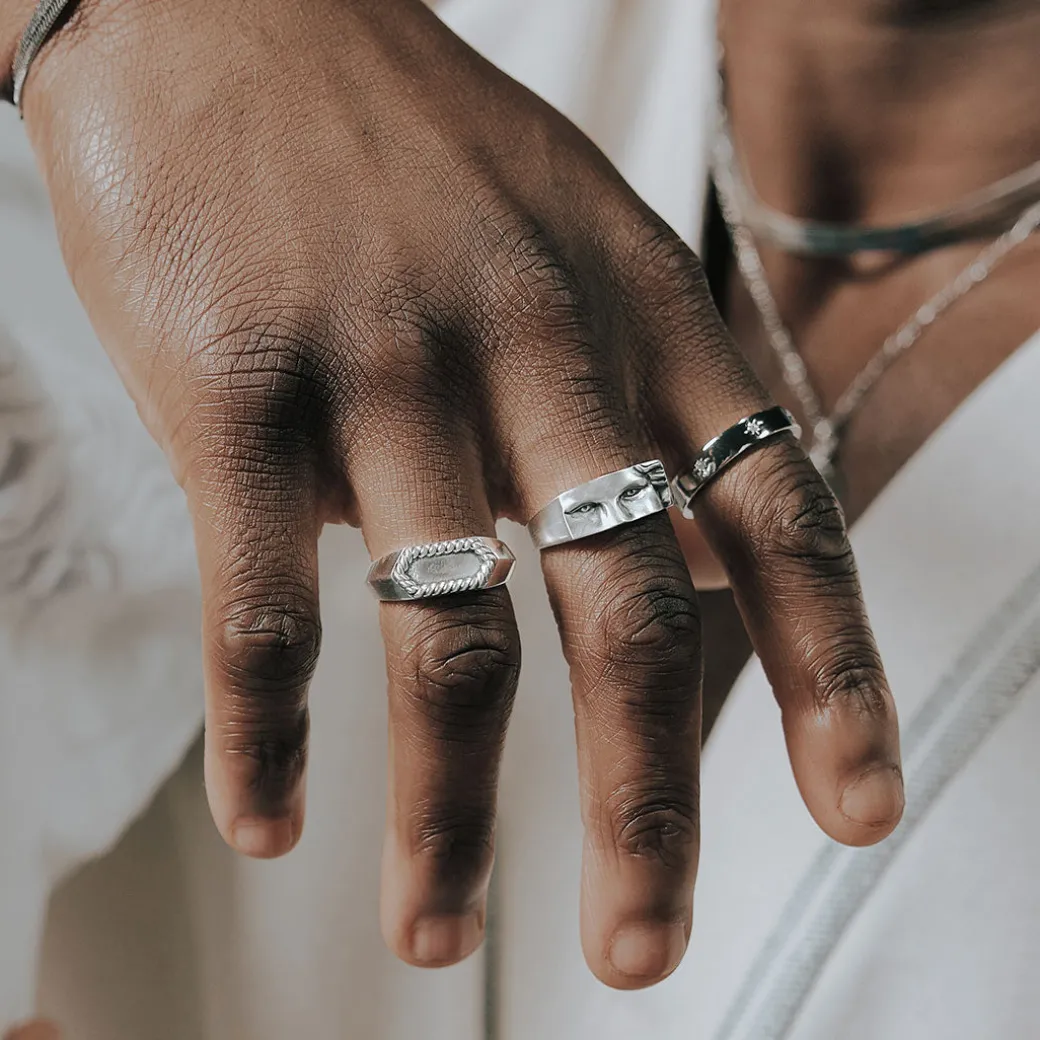 Silver Zeus Ring