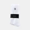 White Icon Socks